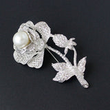 Rose Shape Brooch Handmade Accessories