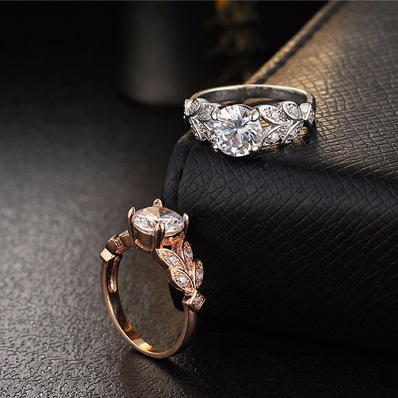 Rose Gold Engagement Ring For Women