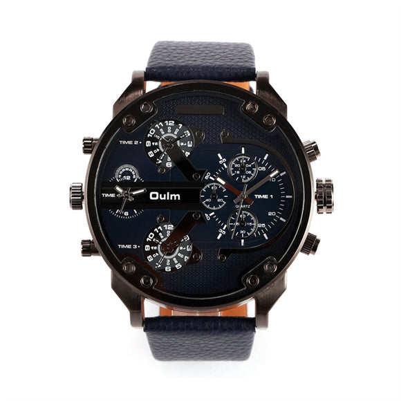 Time Display Quartz Wrist Watch with Cloth Band