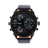 Time Display Quartz Wrist Watch with Cloth Band